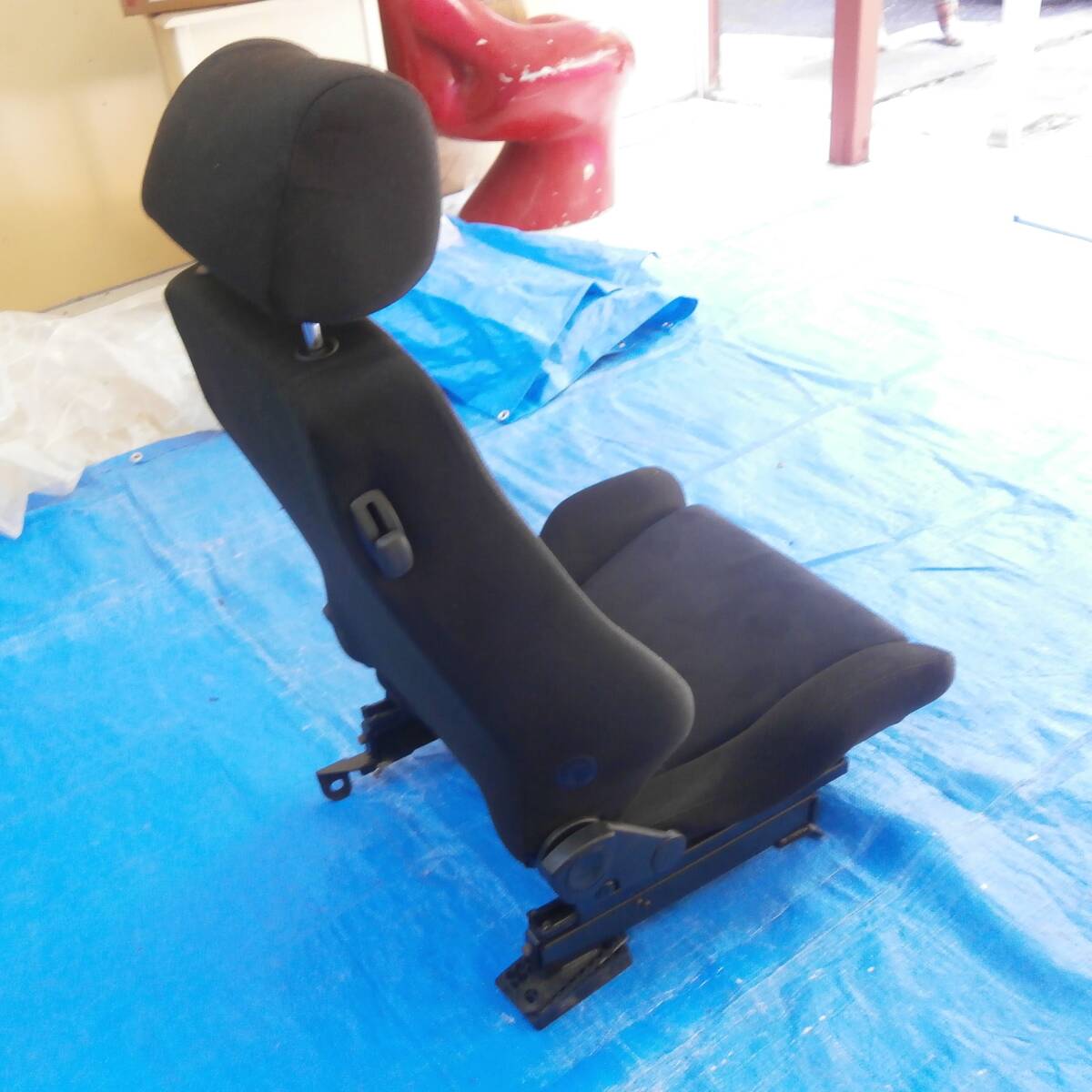 RECARO レカロ メディカルシート 腰痛（スバル レガシー BP5用シートレール付き）_画像2