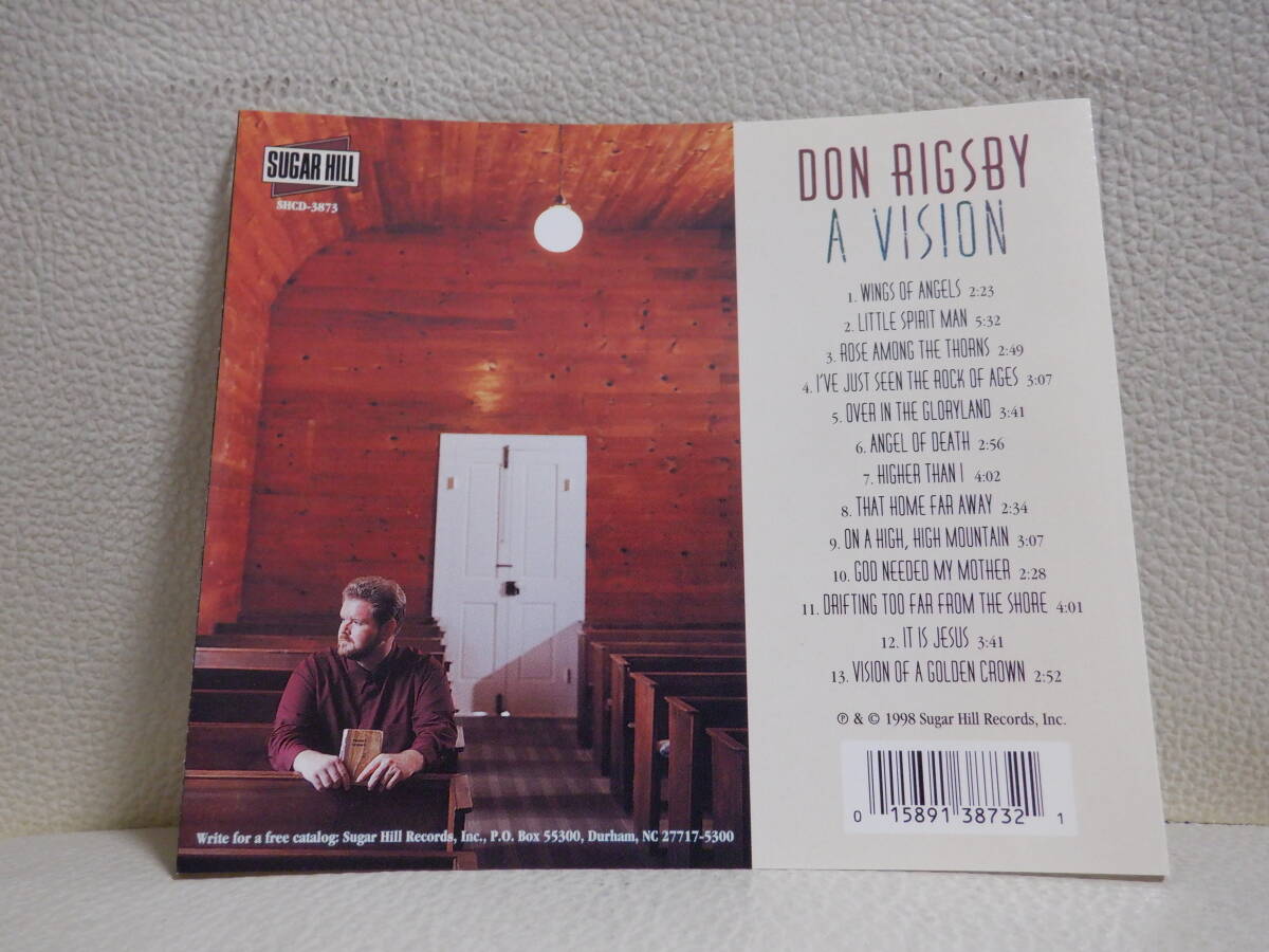 [CD] DON RIGSBY / A VISION_画像2
