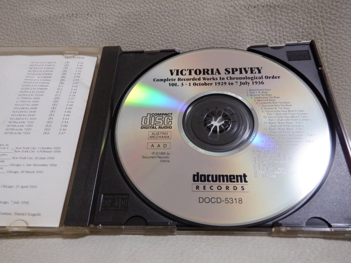 [CD] VICTORIA SPIVEY / VOL.3_画像3