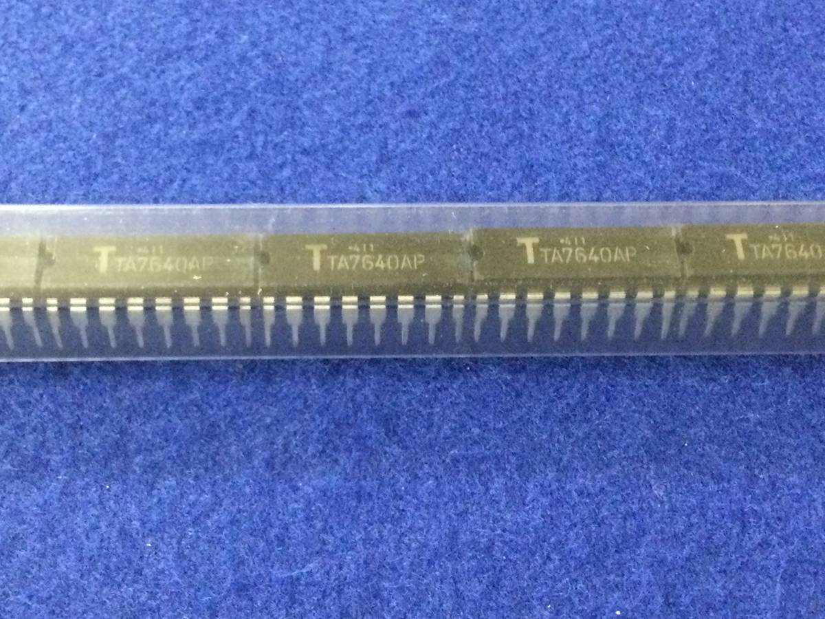 TA7640AP【即決即送】東芝 AM/FM IF システム IC [267PyK/290248M] Toshiba AM/FM IF System IC ２個 _画像4