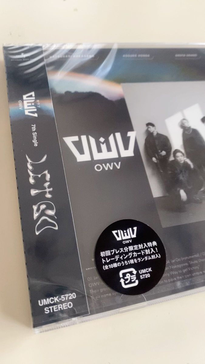 ◆新品未開封◆(初回仕様) トレカ封入 (初回) OWV CD/Let Go 22/11/2発売 