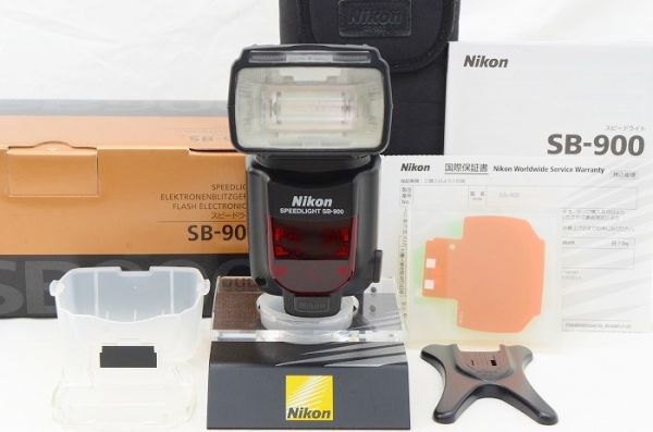 ☆美品☆ ニコン スピードライト Nikon SPEEDLIGHT SB-900 元箱 付属品 ♯24031608_画像1