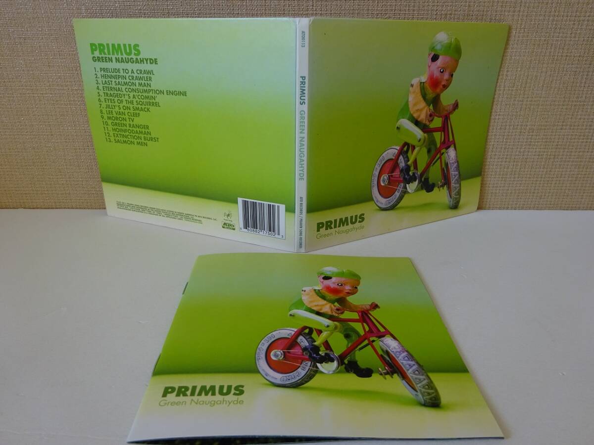 used★デジパック★US盤★CD / PRIMUS プライマス GREEN NAUGAHYDE / LES CLAYPOOL レス・クレイプール Larry LaLonde【ブックレット/】の画像5