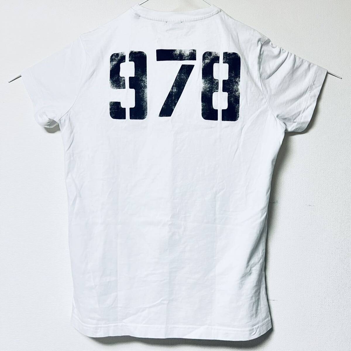 DIESEL 半袖Tシャツ ホワイト Lサイズの画像4