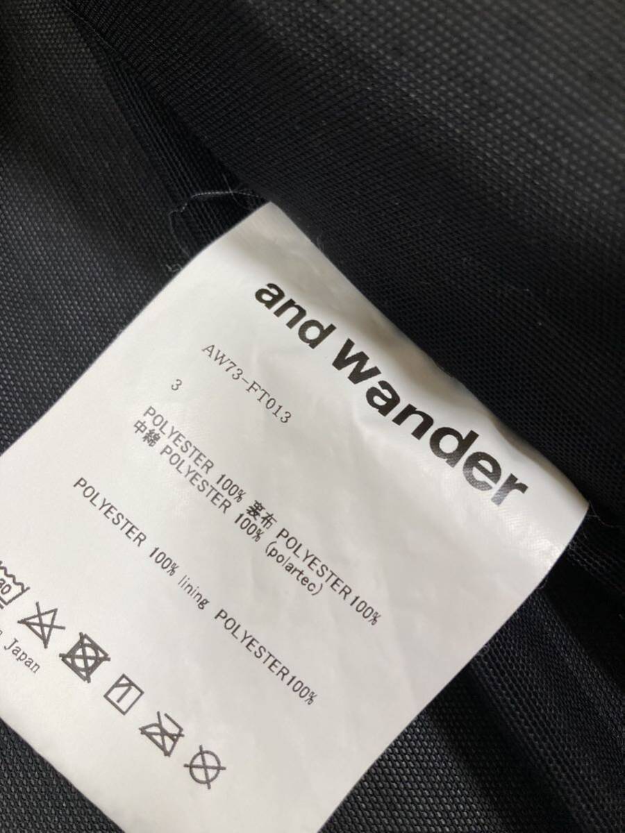 and wander polartec alpha jacket アンドワンダー ポーラテック and wander polartec alpha jacket アンドワンダー ポーラテック