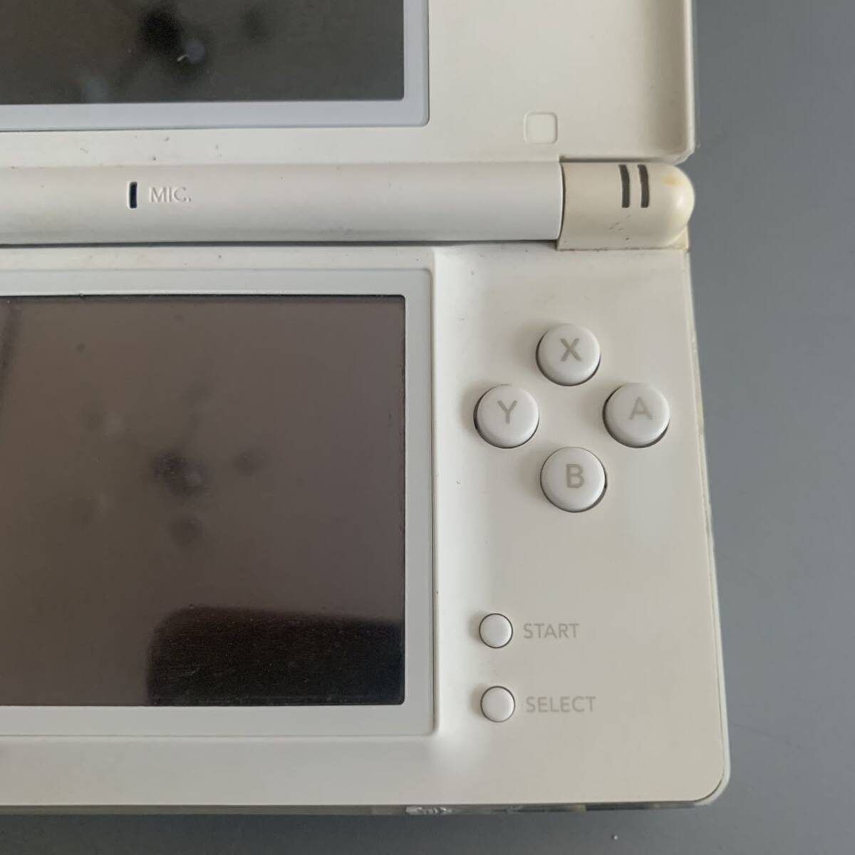 【整2】ニンテンドーDS Lite /クリスタルホワイト/NINTENDO/任天堂/DS lite/白/動作確認済み/タッチペン欠品の画像6