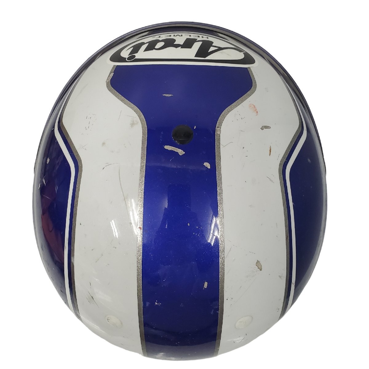 Arai アライ 競艇 ボートレースヘルメット サイズS 55-56cm 　ヘルメット　　AH-1010　ブルー・ホワイト_画像5