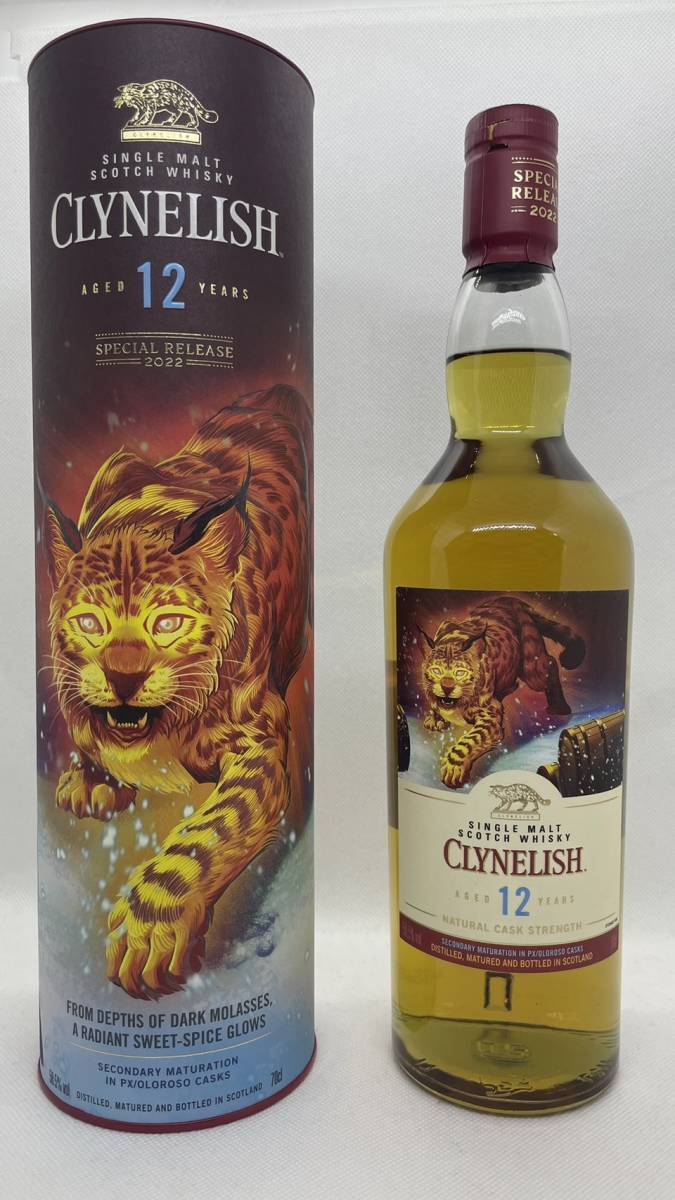 【レア】【新品】クライヌリッシュ 12年　clynelish　12ｙ 700ml 58.5度 ディアジオ　2022年スペシャルリリース_画像1