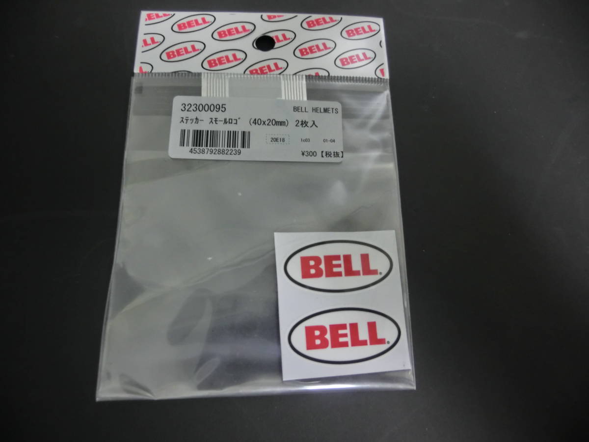 BELL 32300095 ステッカー スモールロゴ (40×20mm)の画像1