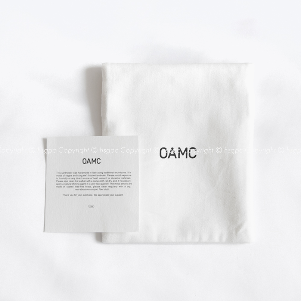【定価5.1万】新品 OAMC トランジット カードホルダー クロシェット キーケース ネックストラップ パスケース 本革 ジルサンダーデザイナー