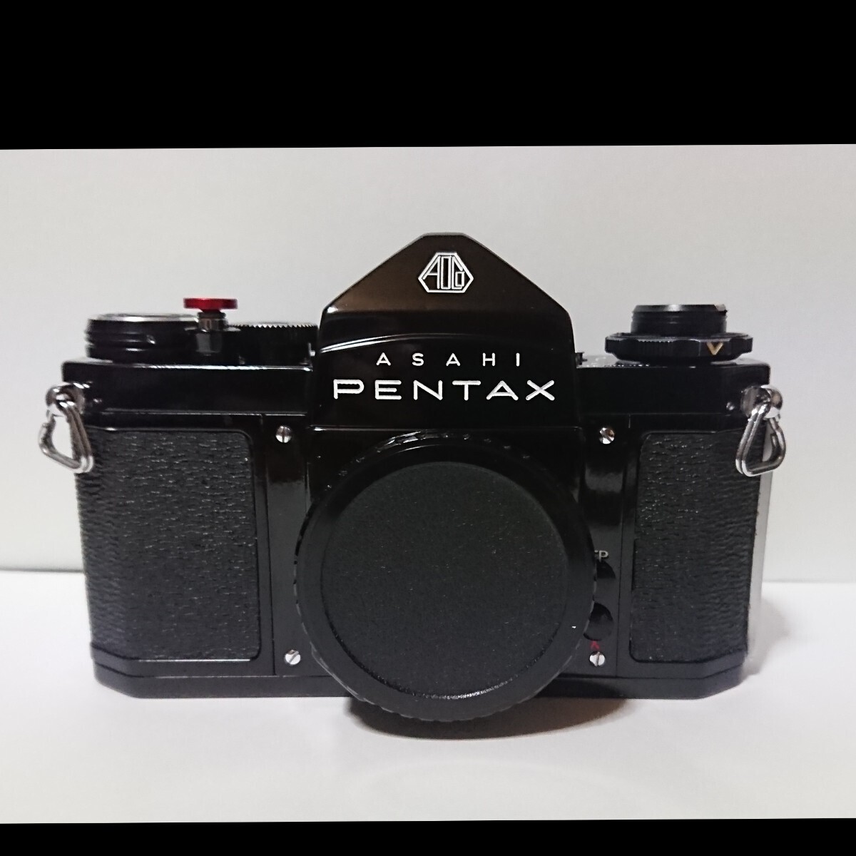 美品！PENTAX/ペンタックスSVブラック・再塗装品/艶有ブラック・動作確認済み ☆即決価格☆_画像1