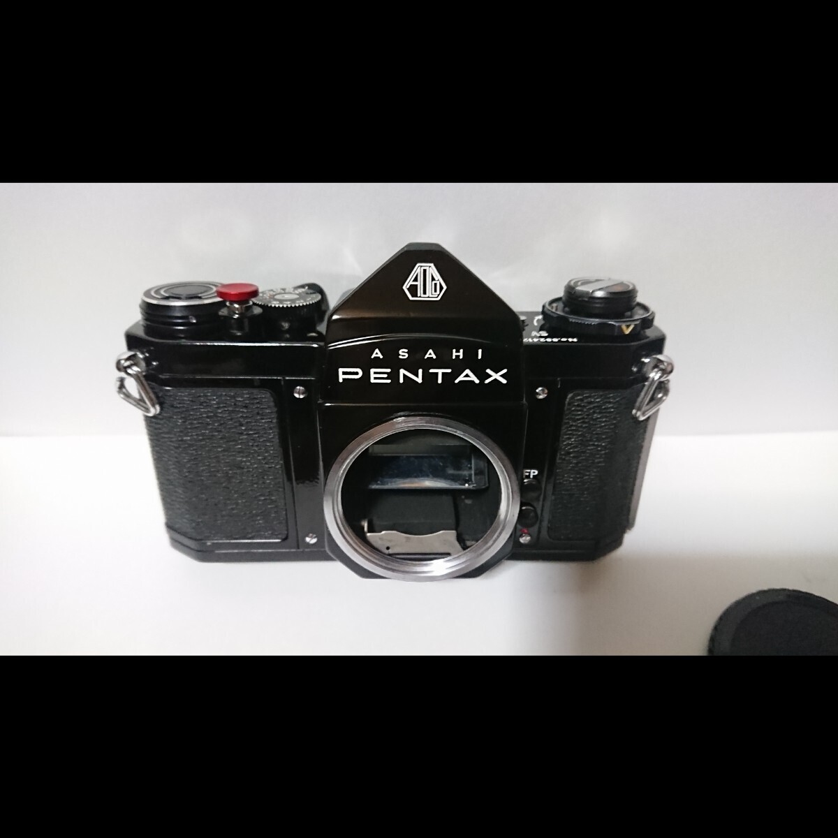 美品！PENTAX/ペンタックスSVブラック・再塗装品/艶有ブラック・動作確認済み ☆即決価格☆_画像10