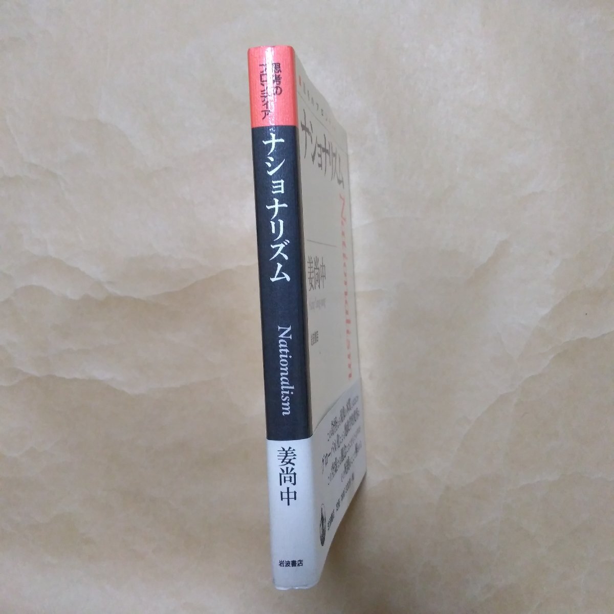 ◎ナショナリズム 思考のフロンティア 姜尚中 岩波書店 2001年の画像3