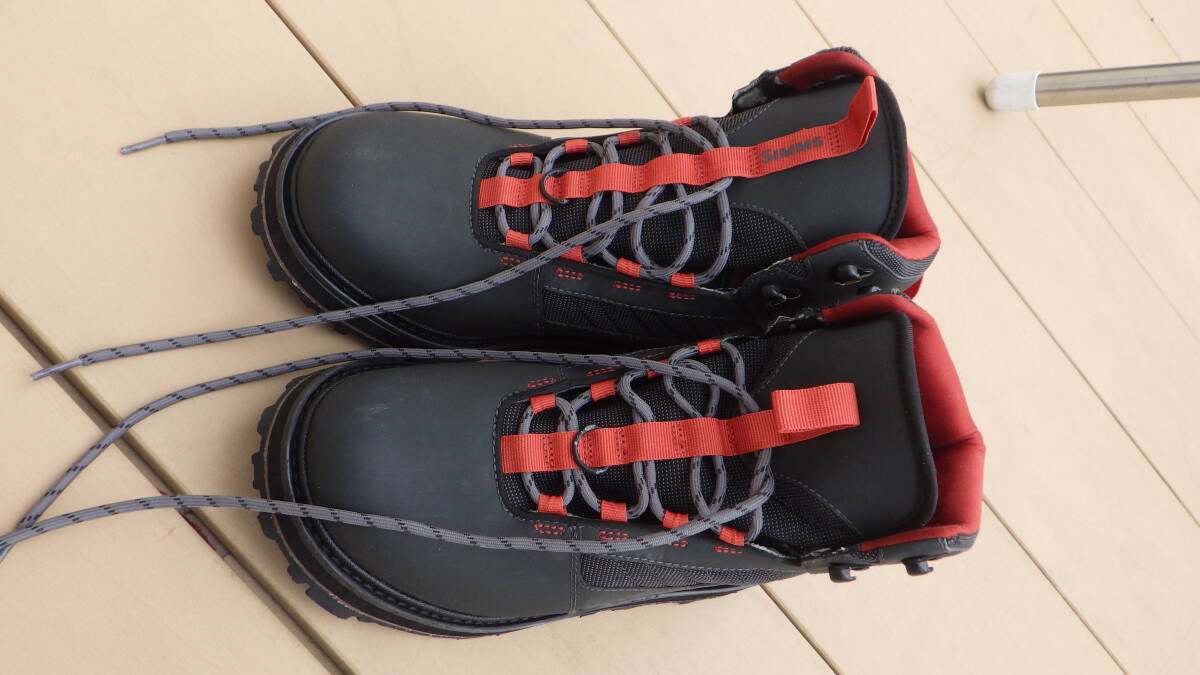 SIMMS TRIBUTARY WADING BOOTS CARBON US-9 27cm 美品の画像2