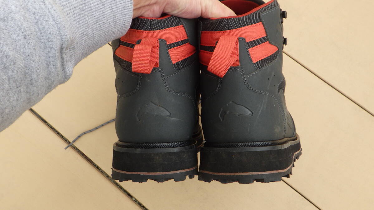 SIMMS TRIBUTARY WADING BOOTS CARBON US-9 27cm 美品の画像4