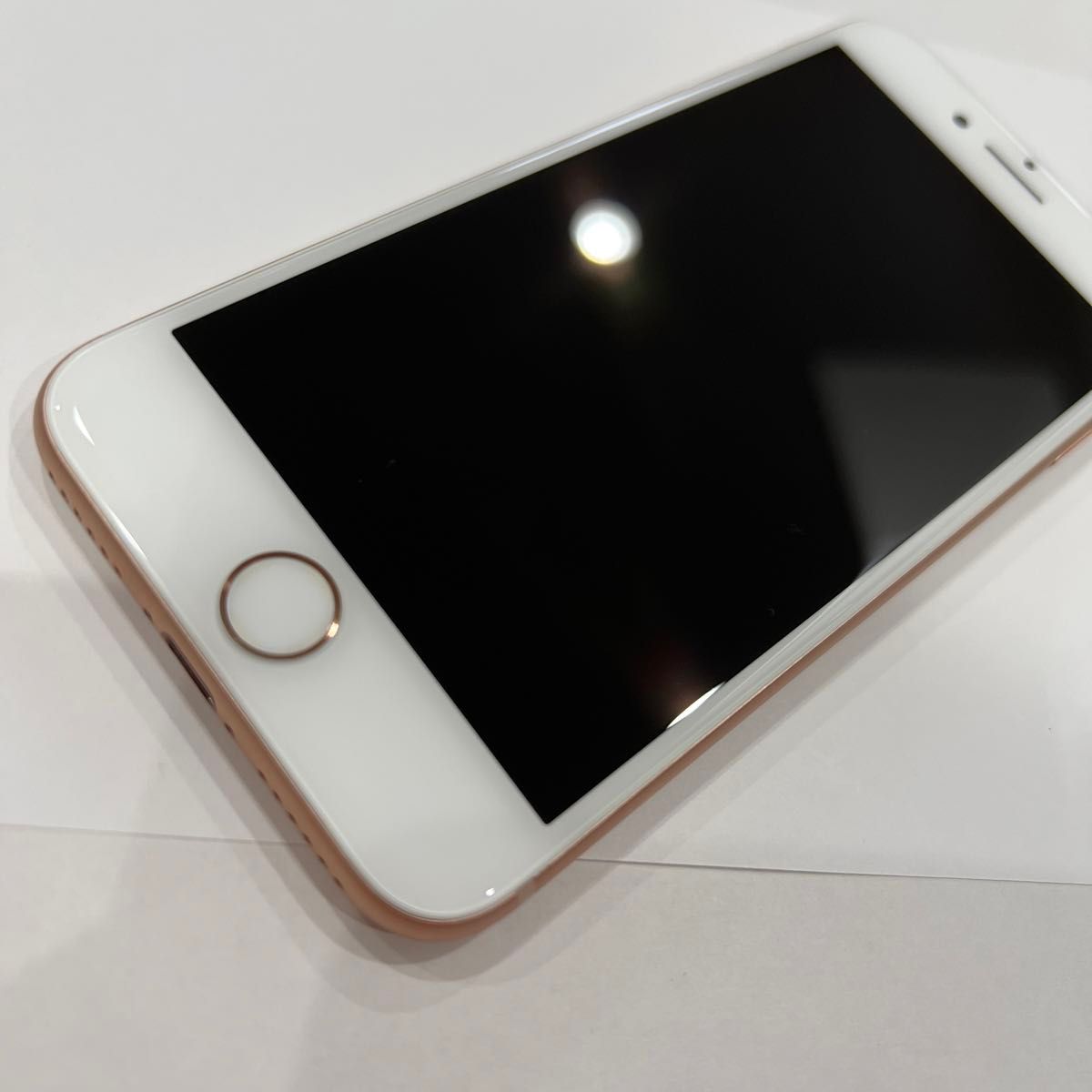 オンライン限定商品 美品 iPhone8 ローズゴールド 64GB バッテリー交換