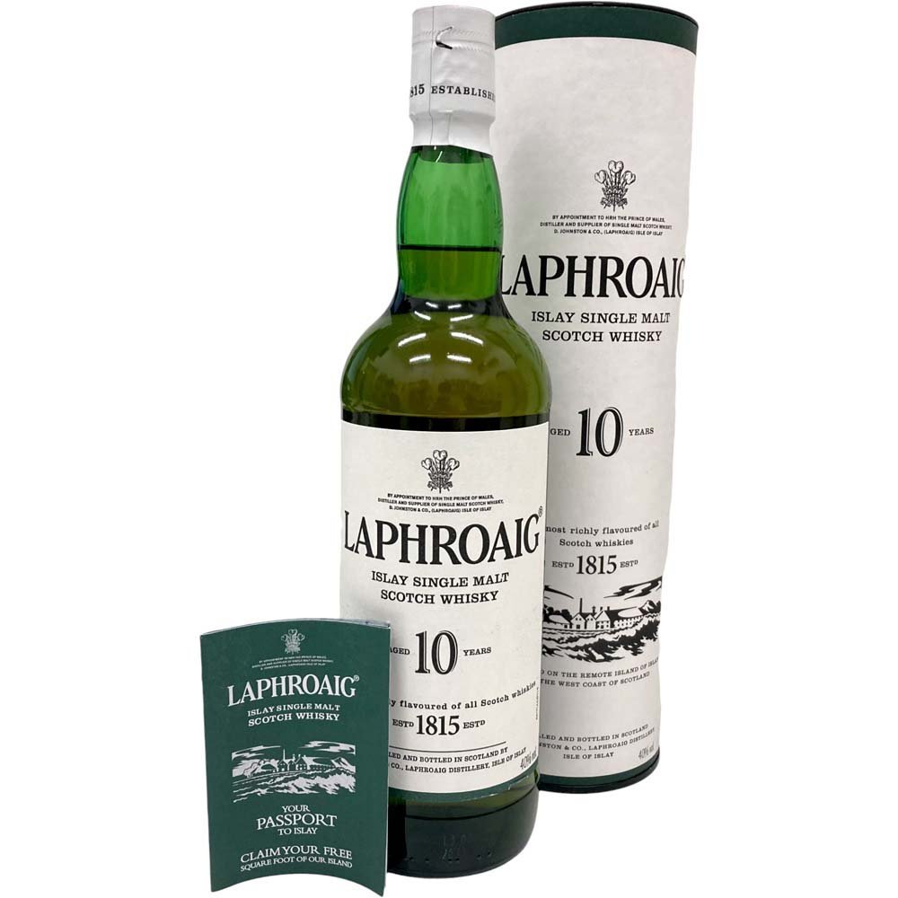 泉店24-291 【未開栓】 ラフロイグ 10年 700ml 40% ウイスキー シングルモルト スコッチ 酒 洋酒 LAPHROAIG_画像1