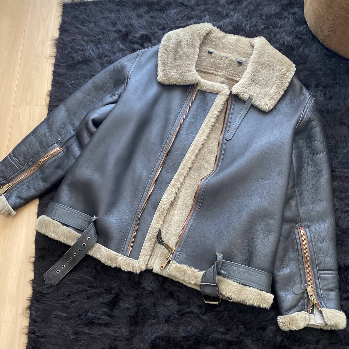 Yahoo!オークション - 超美品 【JAMES GROSE】 RAF IRVIN Yahoo!オークション - 超美品 【JAMES GROSE】 RAF IRVIN