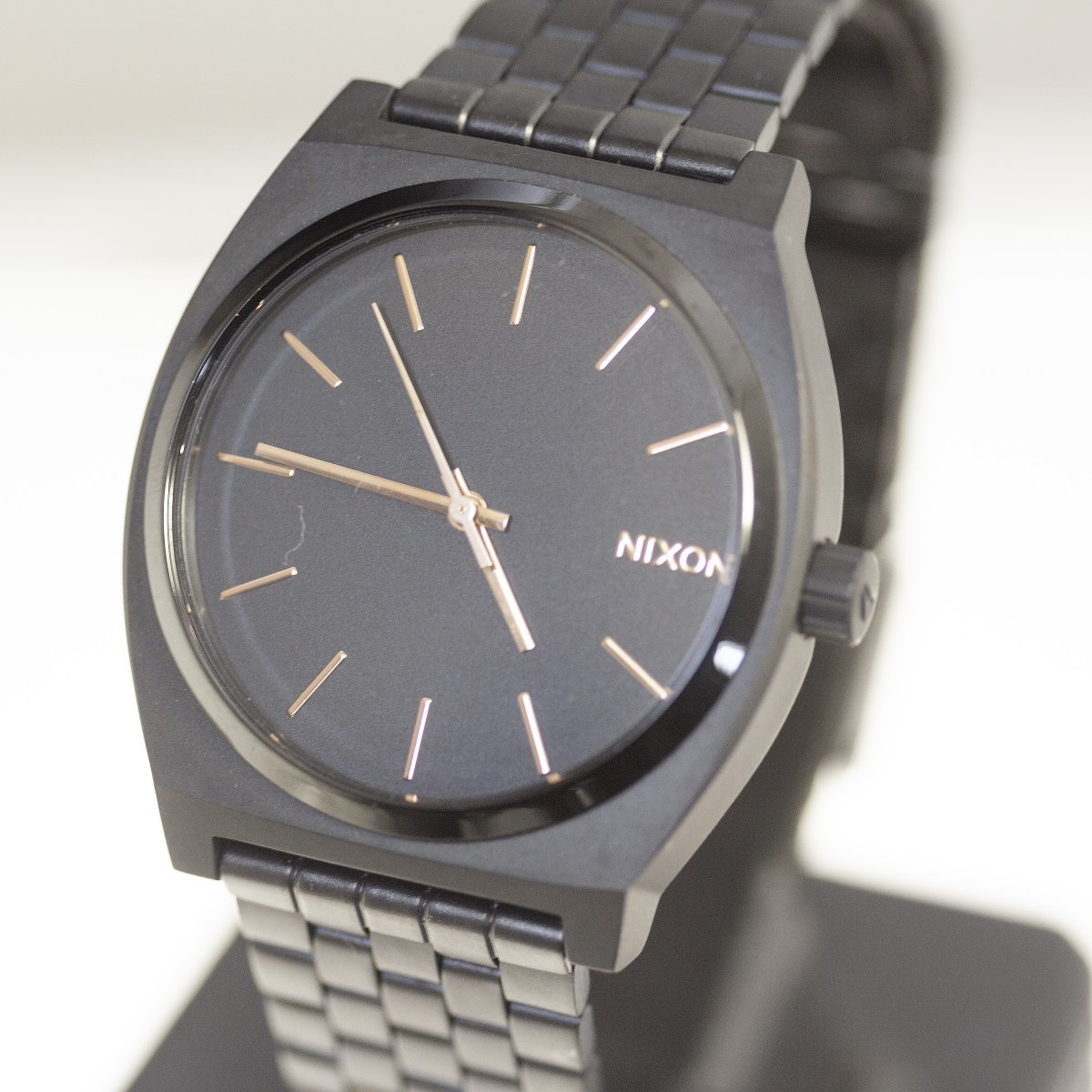  Nixon Mini maru Time Teller наручные часы нержавеющая сталь NIXON MINIMAL THE TIME TELLER кварц б/у рабочий товар 