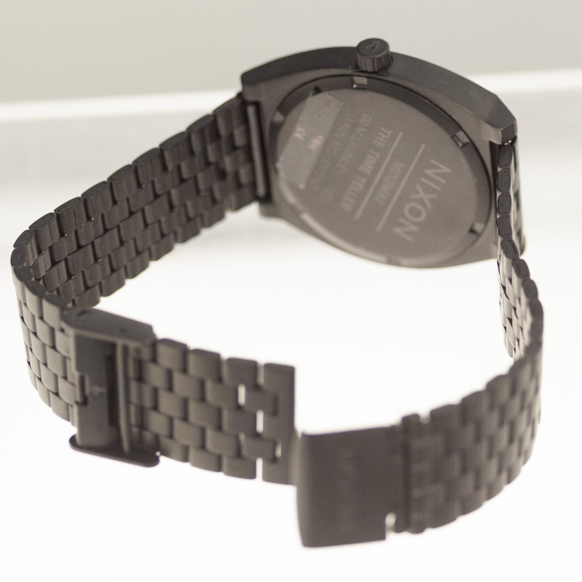  Nixon Mini maru Time Teller наручные часы нержавеющая сталь NIXON MINIMAL THE TIME TELLER кварц б/у рабочий товар 
