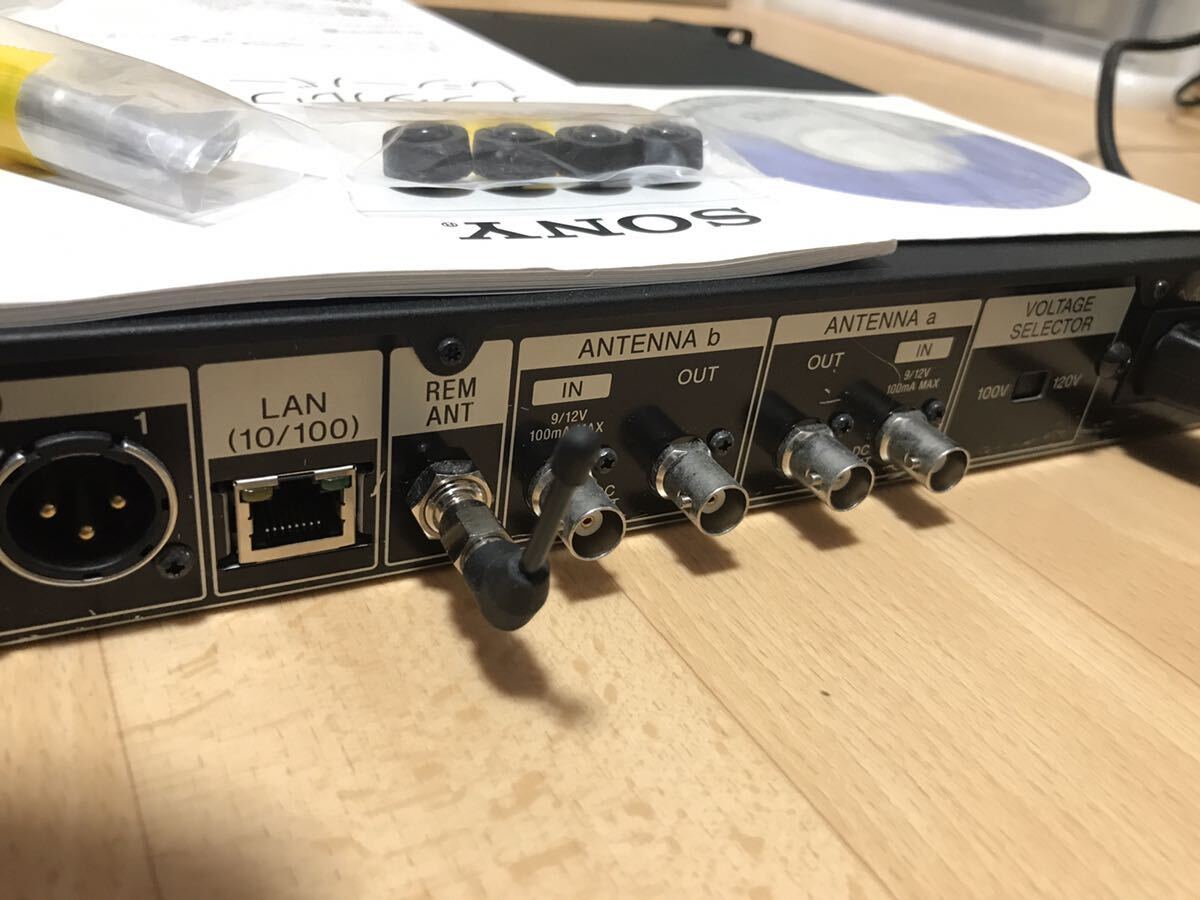 31250円 中古美品 SONY DWR-R01D デジタルワイヤレスレシーバー 31250円 中古美品 SONY DWR-R01D デジタルワイヤレスレシーバー
