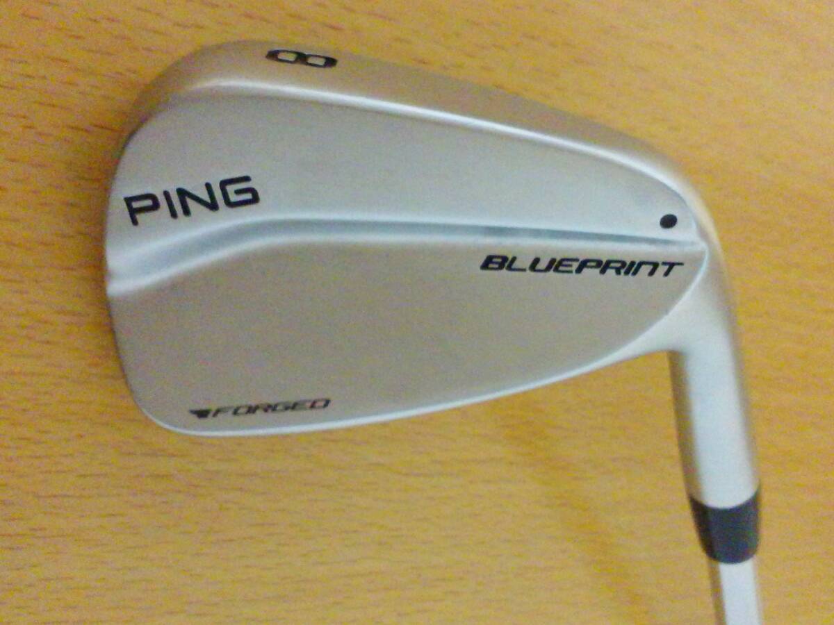 ピン PING BLUEPRINT FORGED ブループリント フォージド 8番アイアン 8I NSPRO MODUS3 モーダス TOUR 105 S 黒 ブラックの画像1