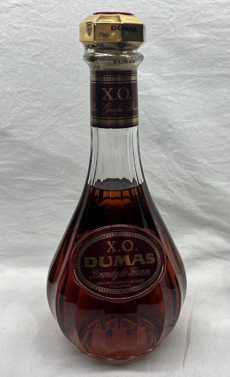 古酒 ピュアグレープブランデー DUMAS X.O. デュマ XO 700ml アルコール度数40％ 箱なし_画像1