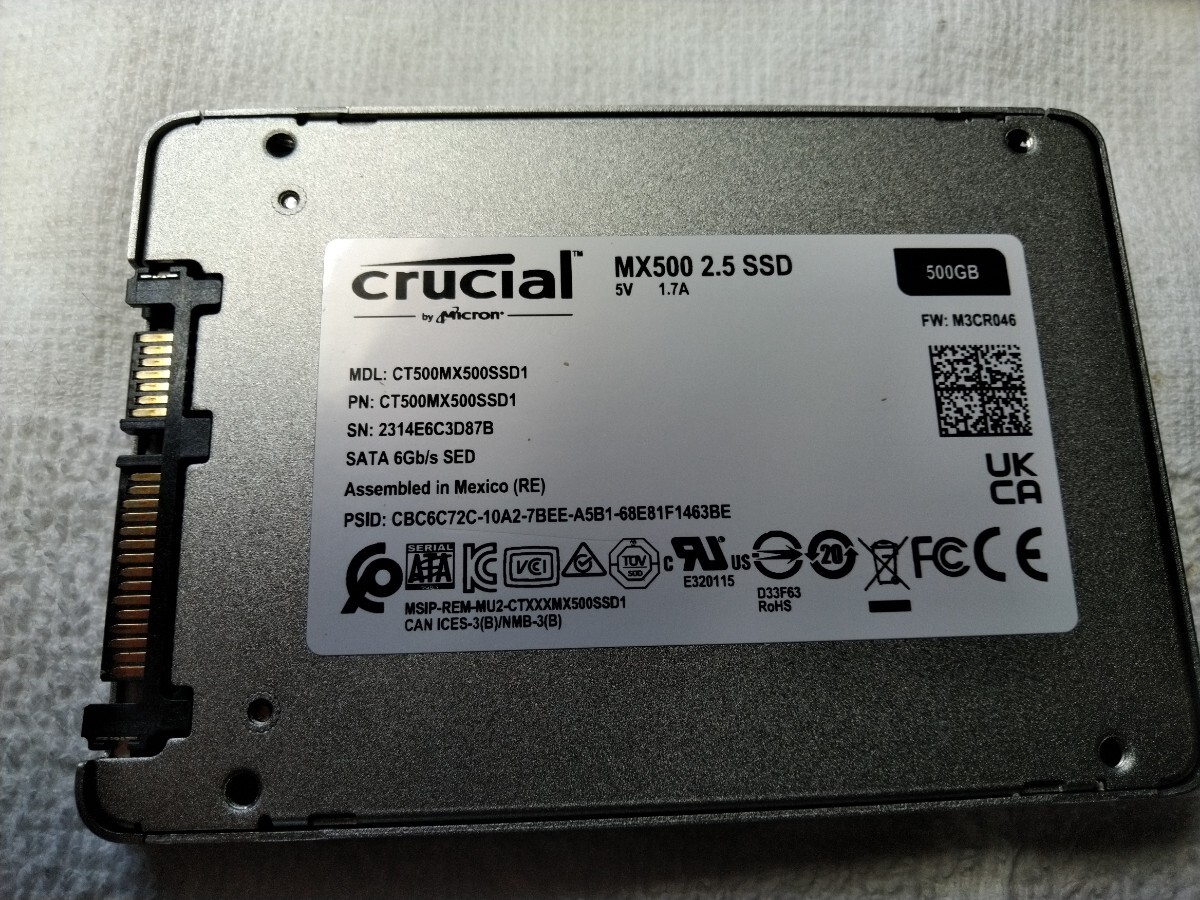 Crucial SATA SSD500gb_画像4