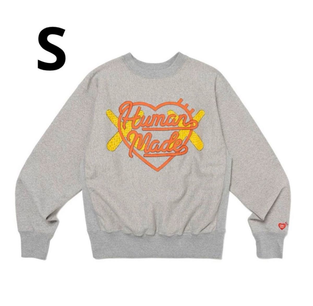 トップス HUMAN MADE KAWS Made Knit Sweater gray HUMAN MADE x KAWS Made Sweatshirt