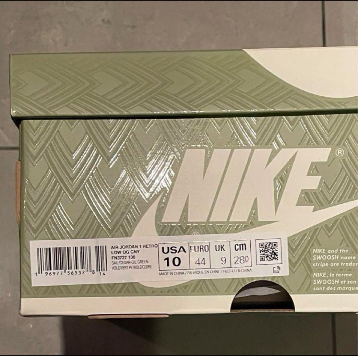 新品 Nike Air Jordan 1 Low OG Dragon 28cm
