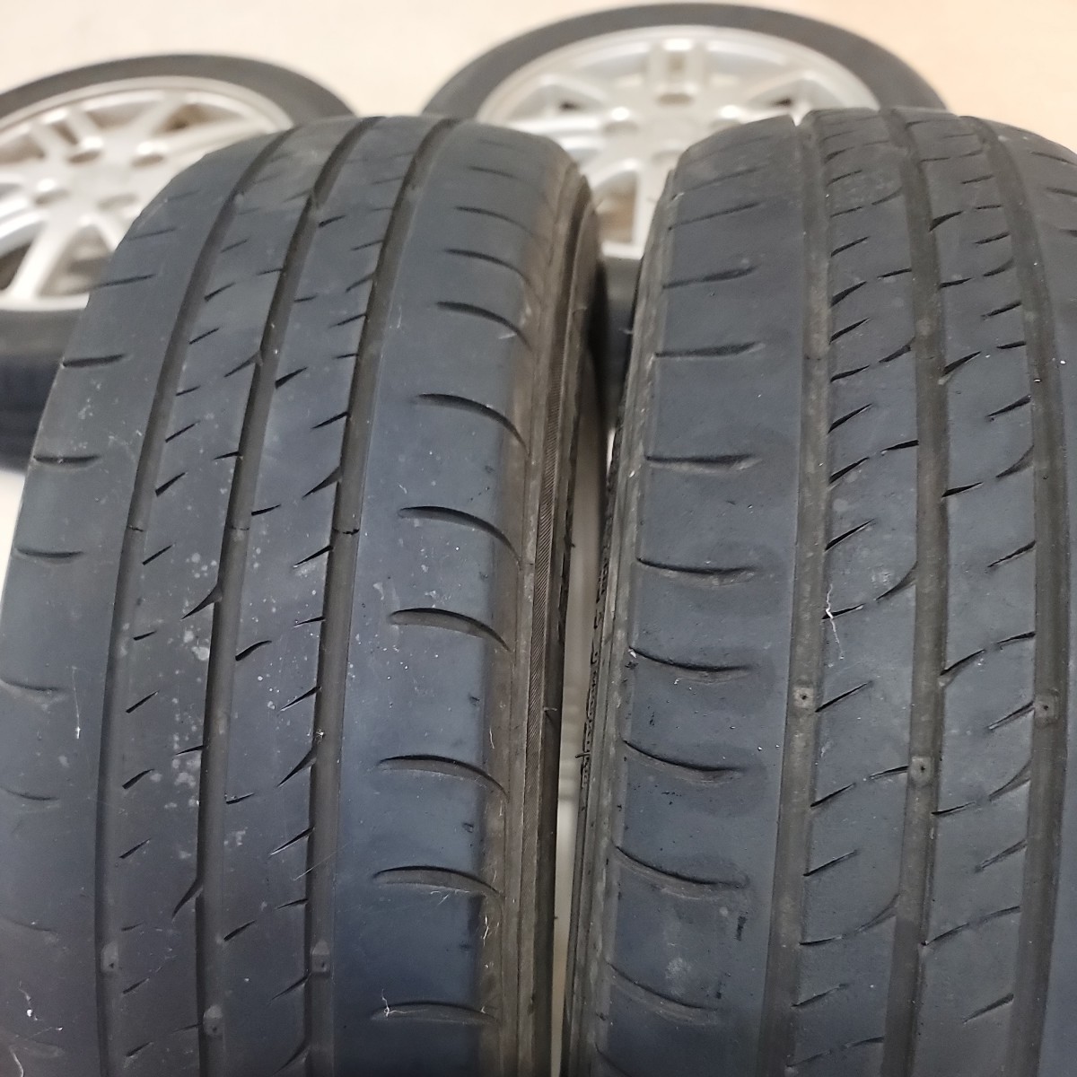 ダイハツ 純正　アルミホイール　155/65R14　タイヤセット　タント　ミラ　キャンバスなどに_画像7