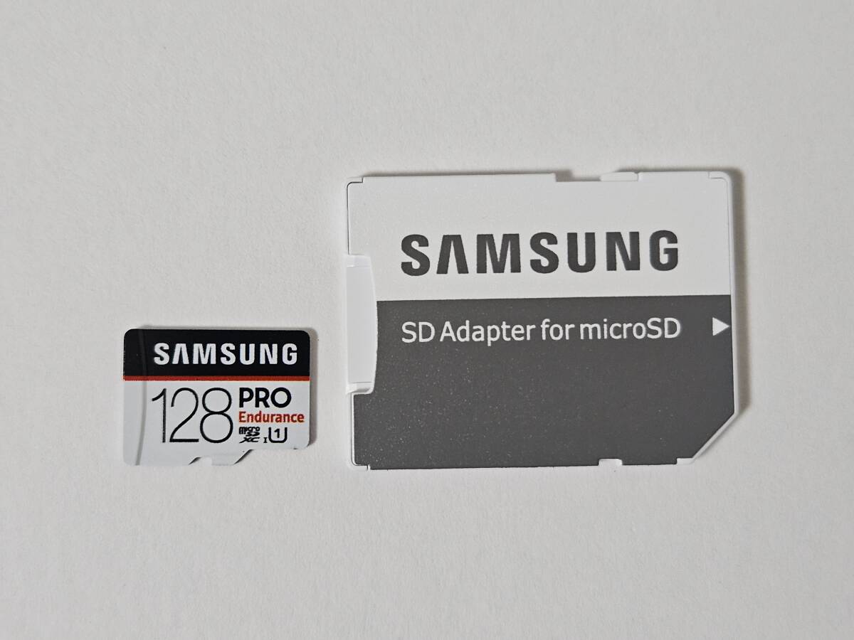 サムスン Samsung PRO Endurance マイクロSDカード 128GB microSDXC UHS-I U1 100MB/s ドライブレコーダー向け MB-MJ128GA/EC_画像1