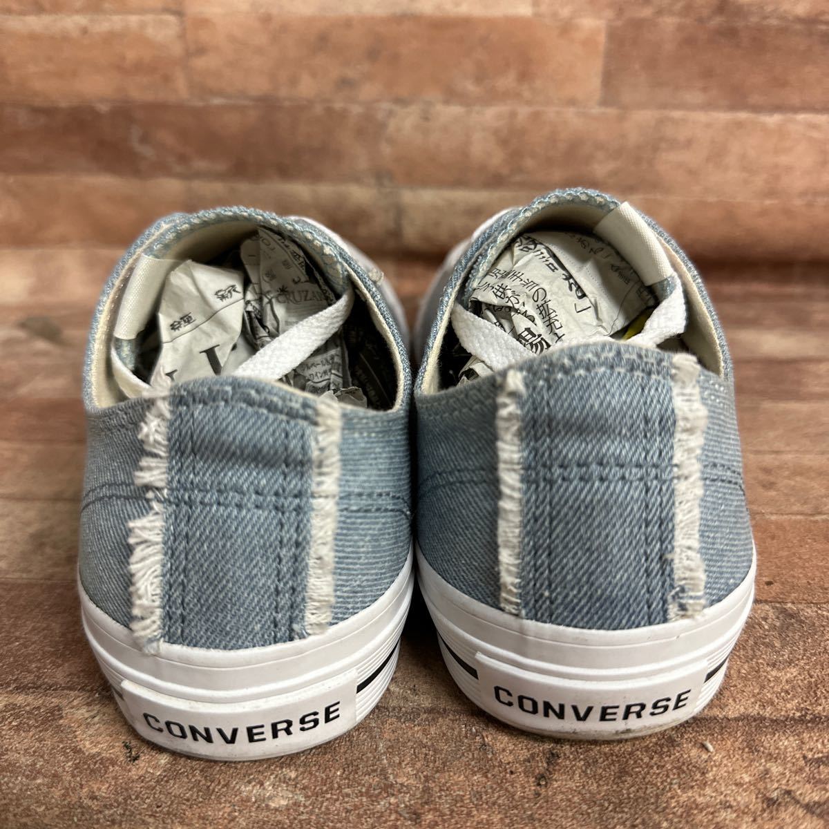 CONVERSE コンバース ローカット スニーカー 23,5cm デニム地 _画像4