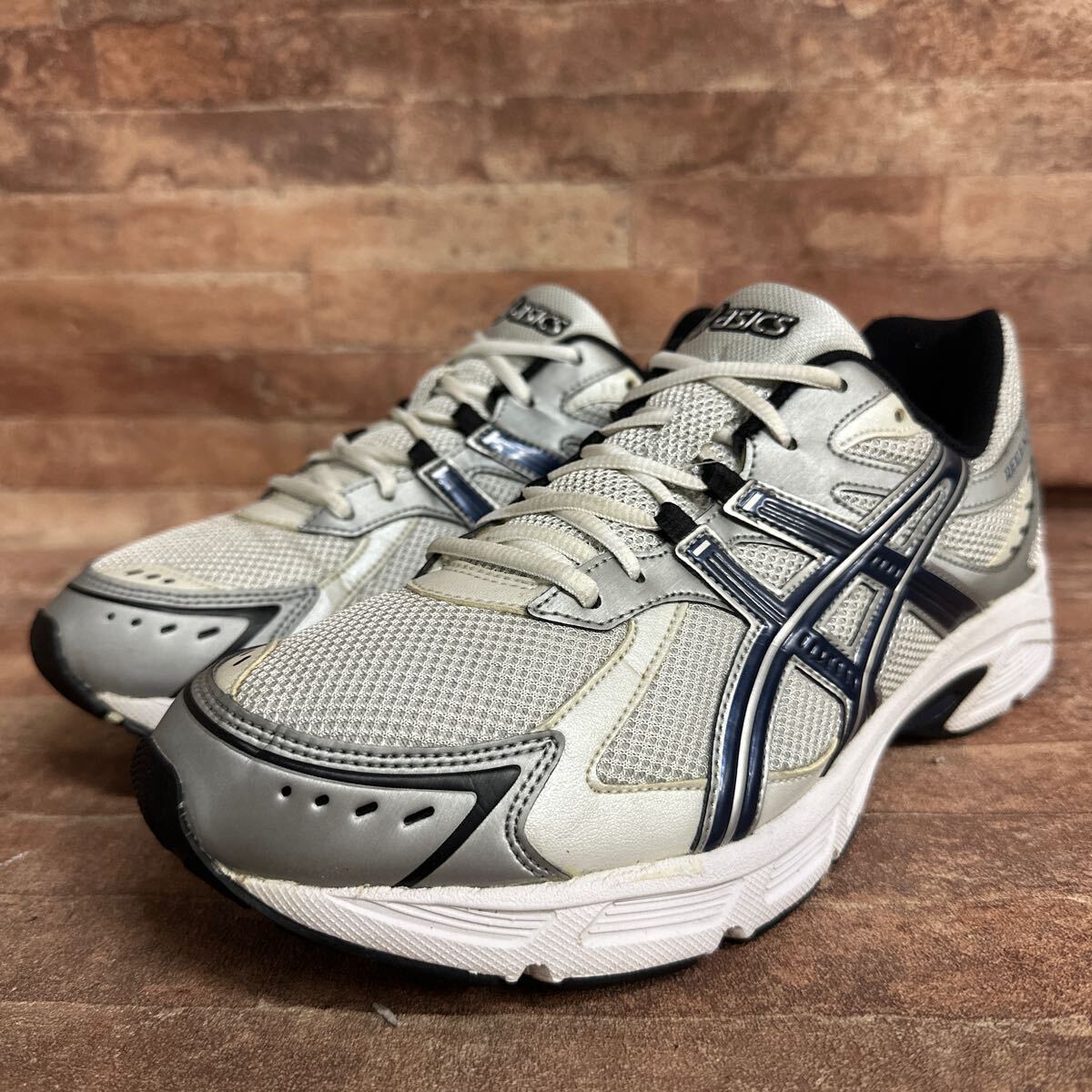 asics アシックス TJG12C メッシュ スニーカー 27.5cm ホワイト_画像1