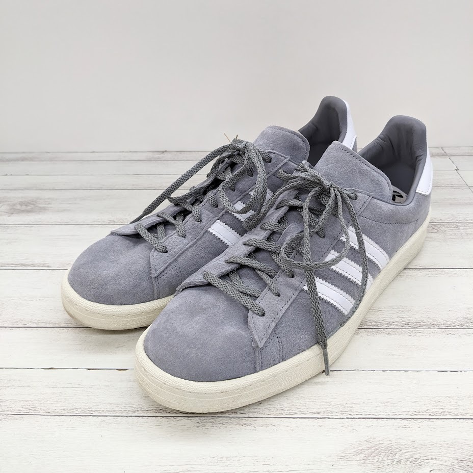 adidas Originals CAMPUS アディダス キャンパス 80s FZ6154 グレー+フットウェアホワイト+オフホワイト 30_画像1