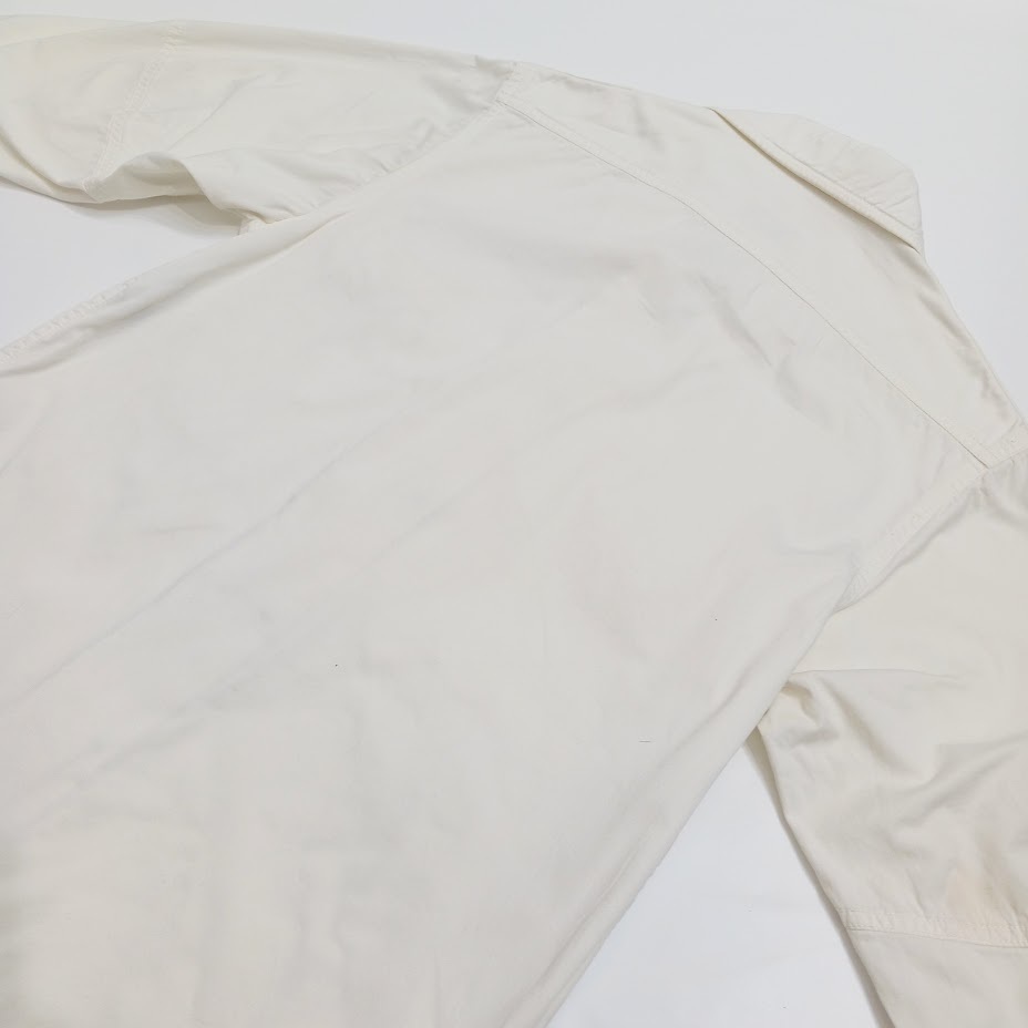 DRIES VAN NOTEN Dries Van Noten white jacket military shirt jacket S