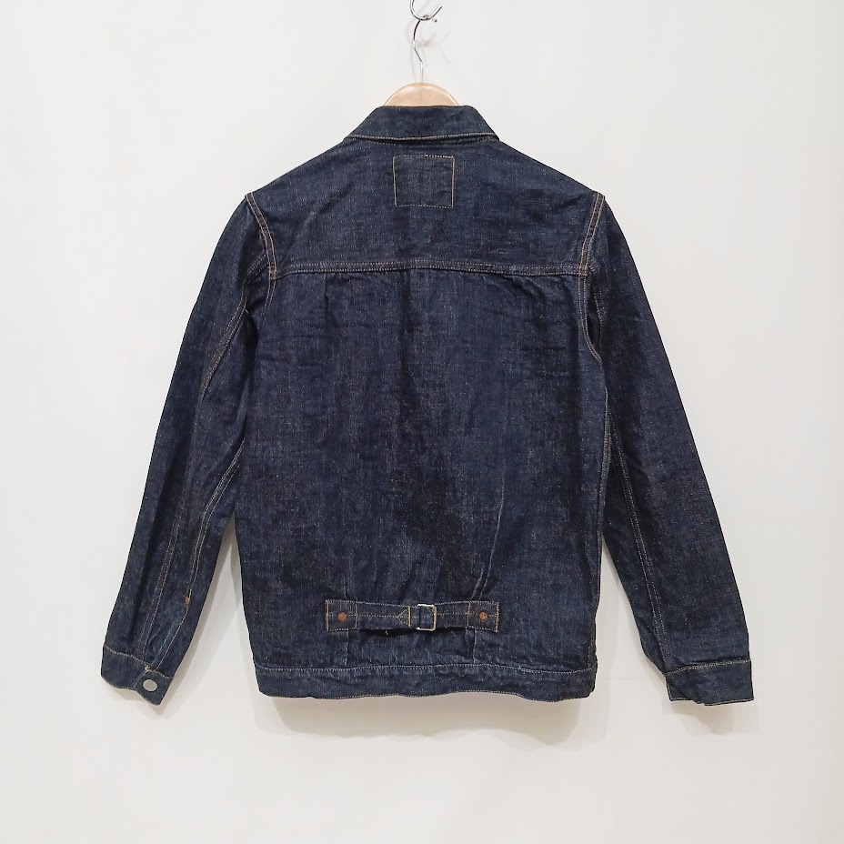 FULL COUNT フルカウント 1st TIGHT FIT DENIM JACKET デニムジャケット Gジャン インディゴ 2737 サイズ38 ファースト 赤タブ 赤耳_画像2