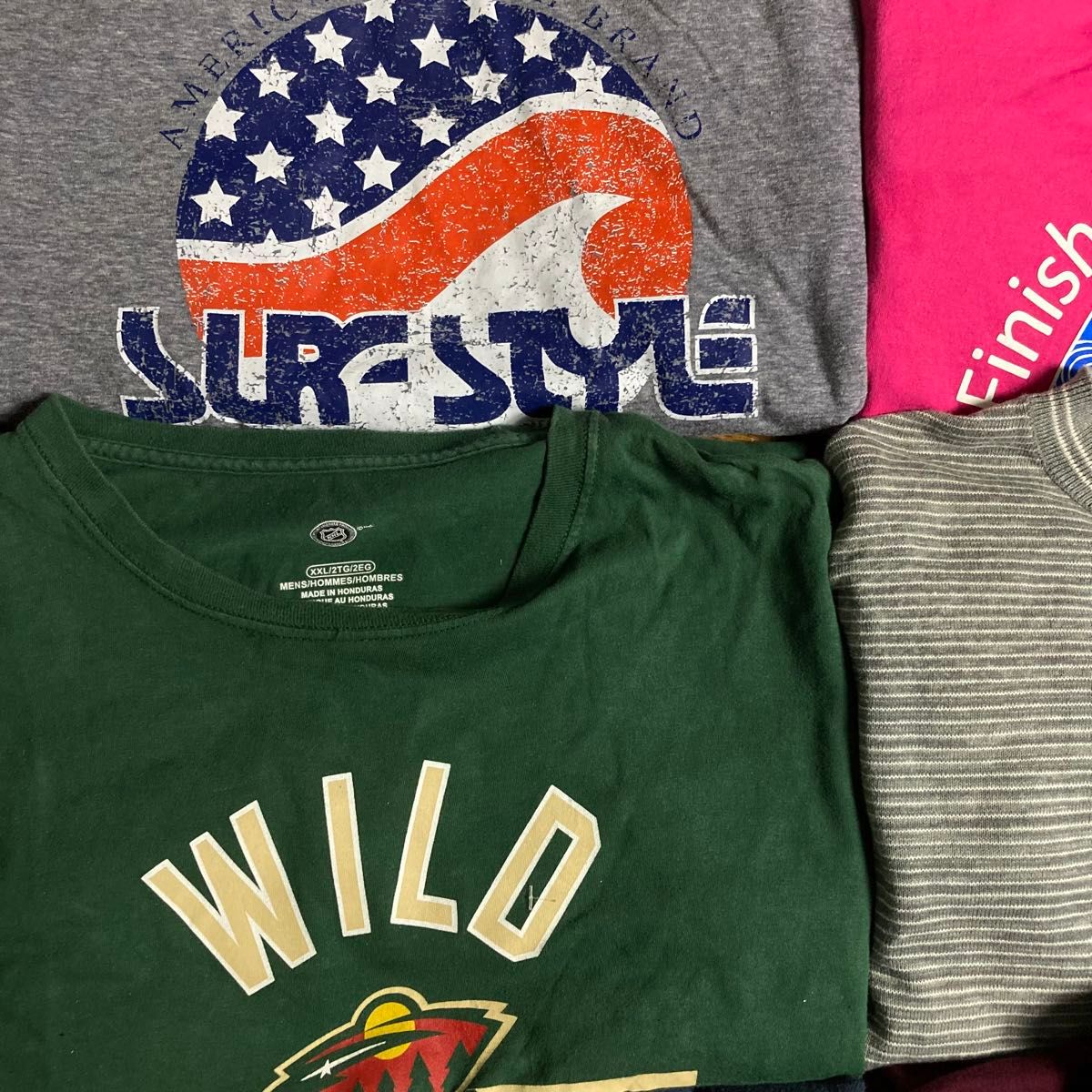 ロンT ロングTシャツ サマーニットまとめ売り NHL ホッケー サーマル ヘンリーネック イベント アメリカ古着US古着