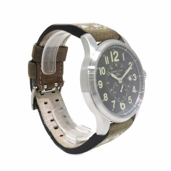 ハミルトン カーキフィールドオフィサー H706550 自動巻 時計 腕時計 メンズ☆0308_画像3
