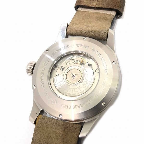 ハミルトン カーキフィールドオフィサー H706550 自動巻 時計 腕時計 メンズ☆0308_画像5