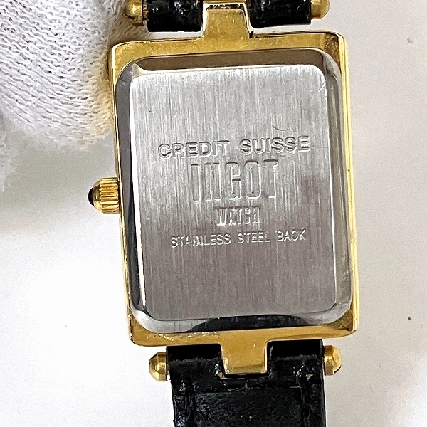 クレディスイス インゴットウォッチ クォーツ 時計 腕時計 レディース☆0327の画像5