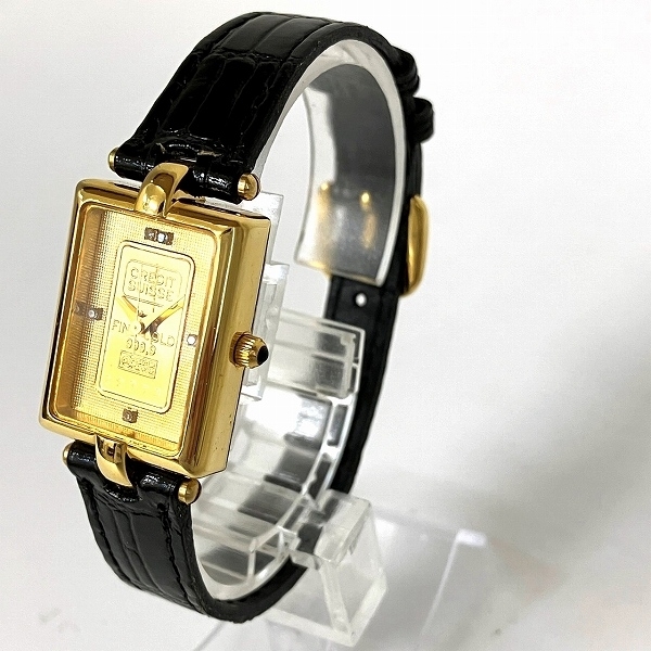 クレディスイス インゴットウォッチ クォーツ 時計 腕時計 レディース☆0327の画像2