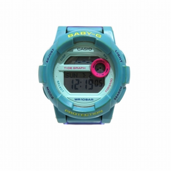 カシオ G-SHOCK Baby-G BGD-180FB クォーツ 樹脂 デジタル 時計 腕時計 レディース☆0342