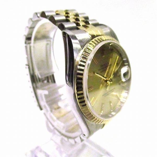 ロレックス デイトジャスト 16233 自動巻 X番 時計 腕時計 メンズ☆0320_画像3