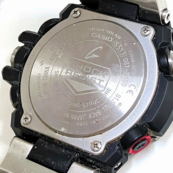 カシオ G-SHOCK G-STEEL GST-B100D-1AJF タフソーラー 時計 腕時計 メンズ☆0326の画像5