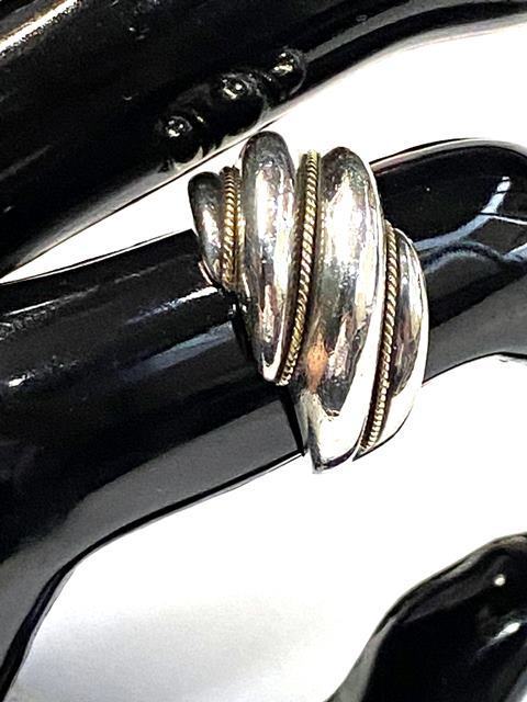 13号 Tiffany&Co ティファニー SV925 K18YG ツイストロープ 13号 Tiffany&Co ティファニー SV925 K18YG ツイストロープ
