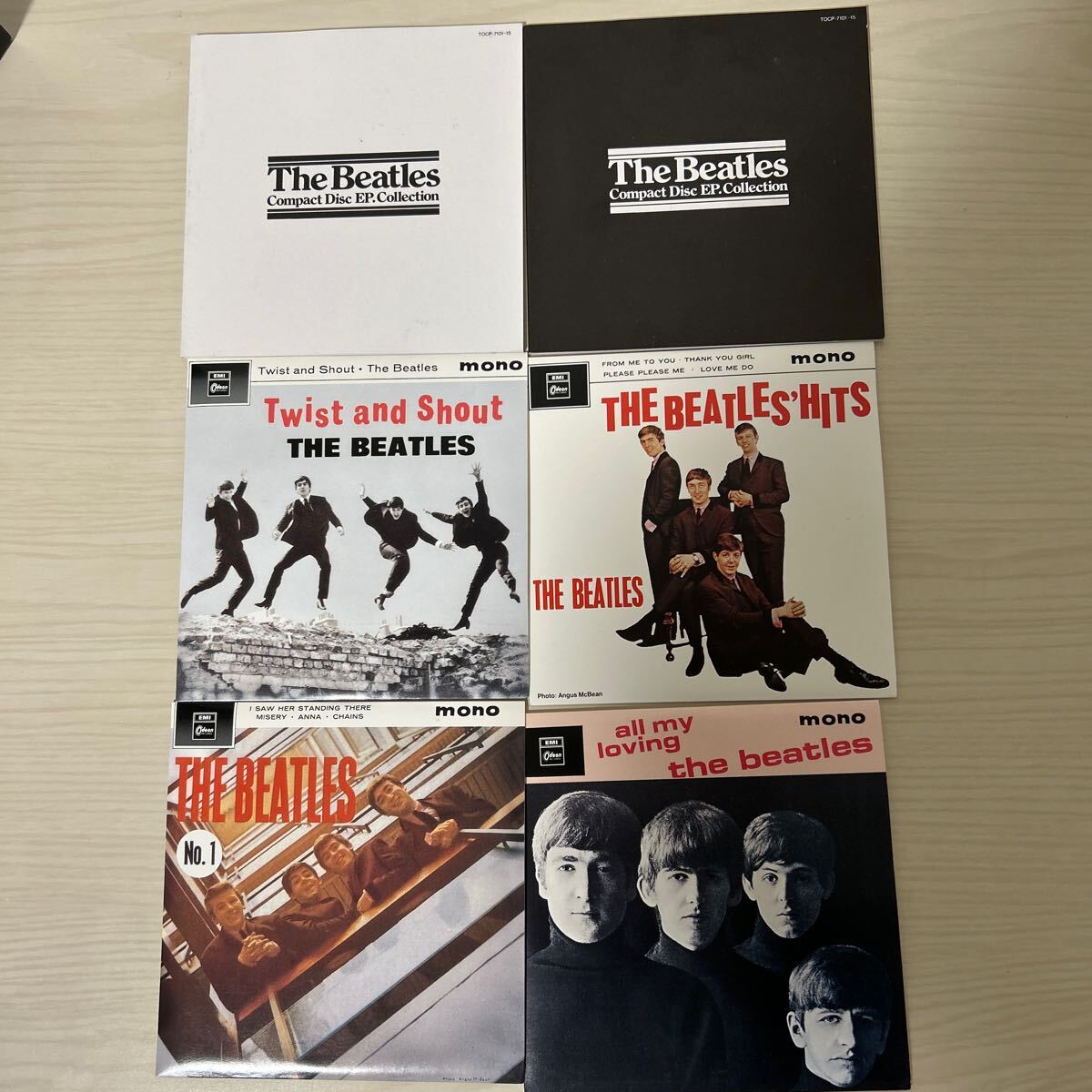 1円スタート The BeatlesCompact DiscEP Collection ビートルズ コンパクト ディスク 15枚組の画像6