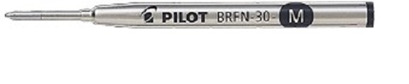 ★☆PILOT ボールペン替芯　ＢＲＦＮ－３０Ｍ－Ｂ（黒）　２本セット☆★_画像1