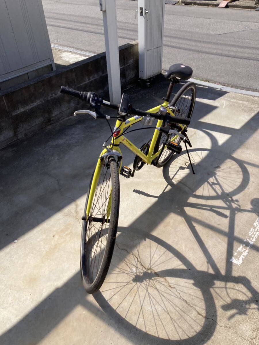 部品取 希少 黄色 トニーノランボルギーニ 自転車 サビ多 走行可能の画像2