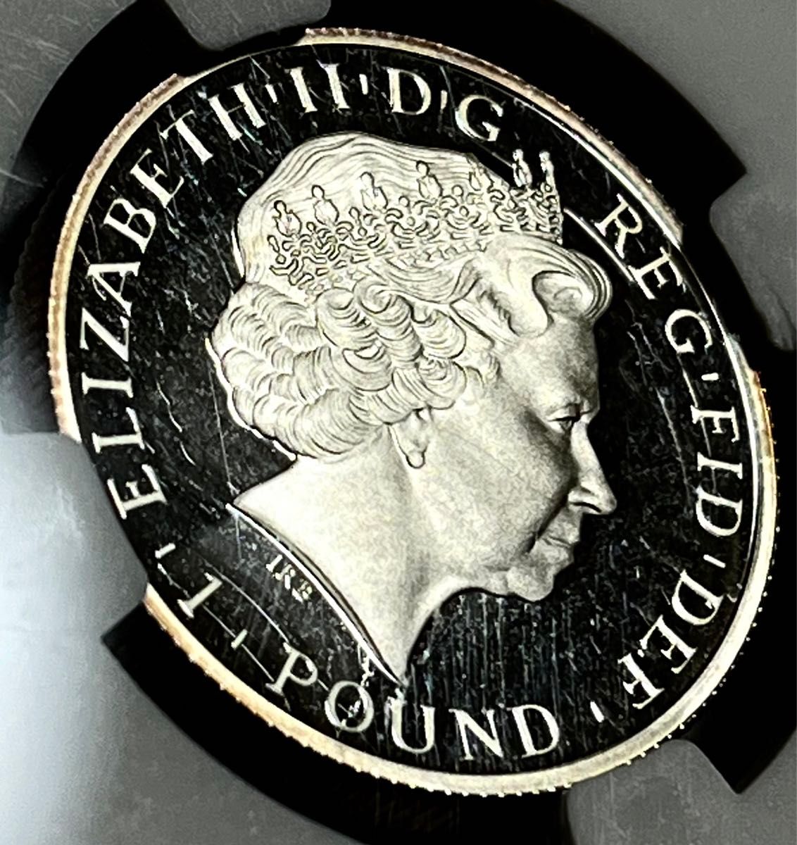 最高鑑定2013年イギリス 1ポンド銀貨 ブリタニアNGC PF69アンティークコインNGC イギリス 銀貨 ロイヤルミント UC